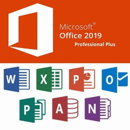 Office 2019 Professional Pro licentie