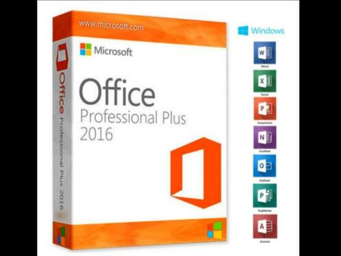 Officile license key voor Office pro plus 2016