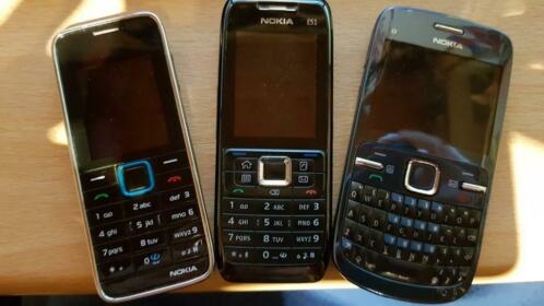 Old School Nokia C3, E51 en 3500C