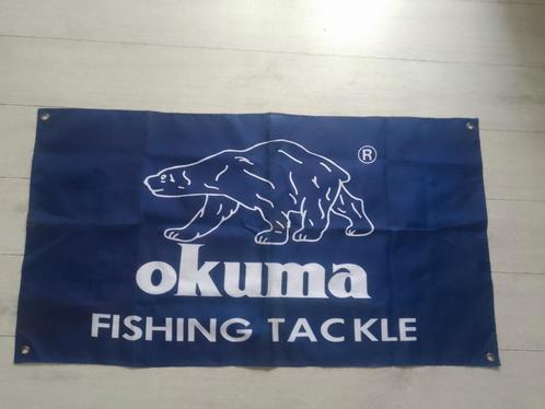 Oldschool Okuma hengelsport Reclame Banner