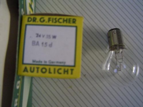 oldtimer lampjes 24 volt 35watt