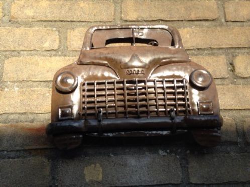 Oldtimer metalen deco 