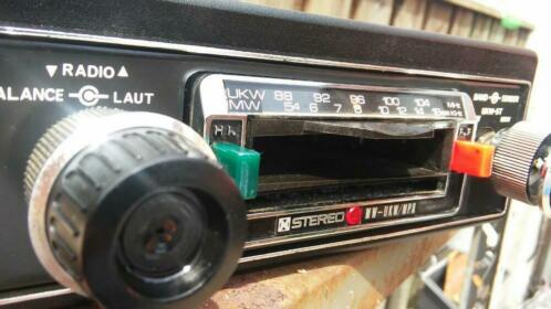 Oldtimer radio stereo autoradio 70s 80s