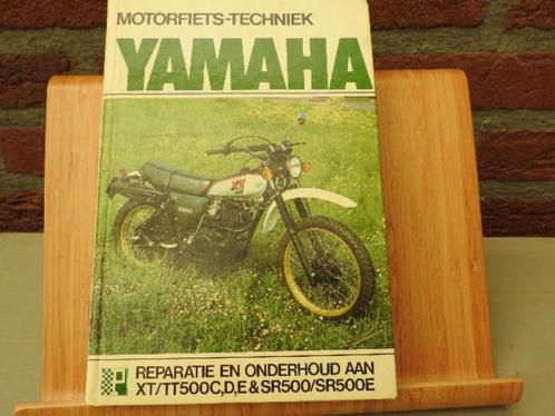 Onderhoudsboek Yamaha XT 500TT 500SR500