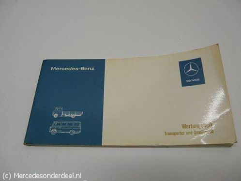 Onderhoudsboekje nieuw Mercedes L406 407 409 508 608 D 309