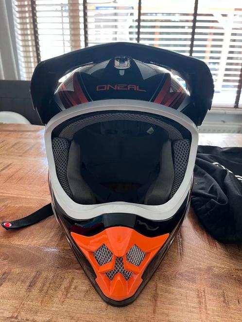 Oneal cross motor helm met bril