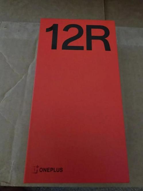 OnePlus 12R 5G, 16GB RAM, 256GB ijzergrijs nieuw geseald