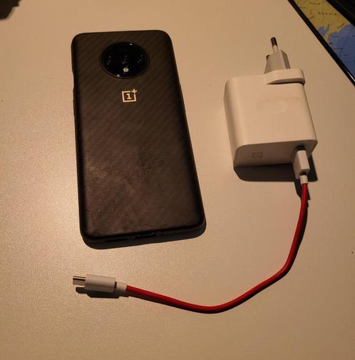 OnePlus 7T 128GB  hoesje  oplader