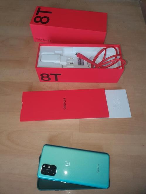 OnePlus 8T 12256GB onbeschadigd met 65W warp lader enz