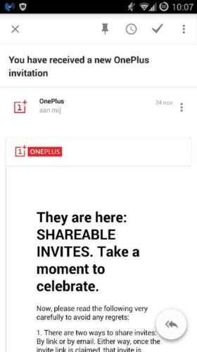 Oneplus one invite 4