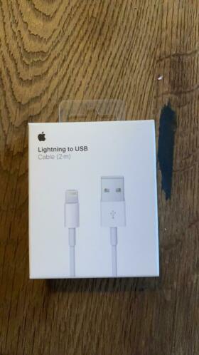 ONGEOPEND Officiele apple lightning to usb 2m