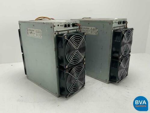 Online veiling 2 AvalonMiner 1066-50T crypto miners61292
