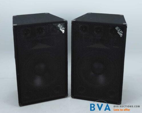Online veiling 2 Dap Audio luidspeakers MDJ-15 B47x D34x