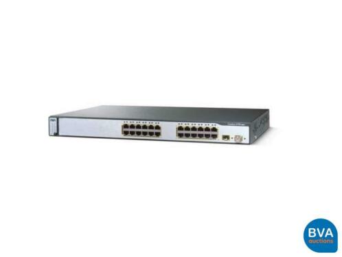 Online veiling 3 Cisco Switches WS-C3750-24TS-S50962