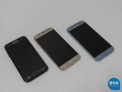 Online veiling 3 Samsung smartphone J3 Luna Pro en 2x J5