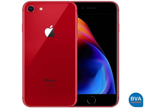 Online veiling Apple iPhone 8 64GB rood - Grade A66186
