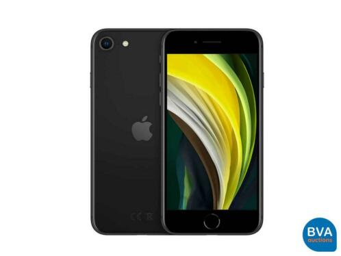 Online veiling Apple iPhone SE 2 128GB zwart - Grade B