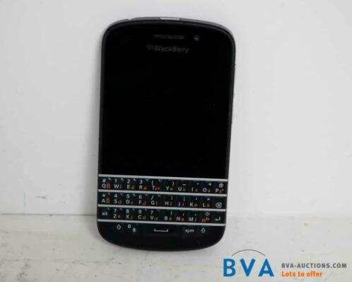 Online veiling BlackBerry smartphone zwart 16GB, micro-SD