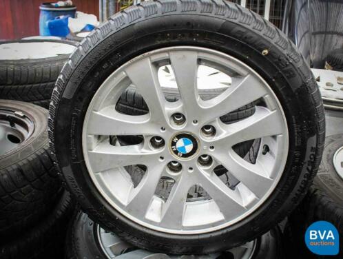 Online veiling BMW 3 serie set winterbanden met LM velgen