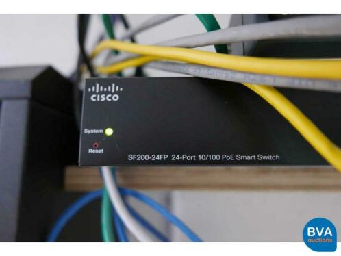 Online veiling Cisco 24 port smart-switch SF200-24FP55198