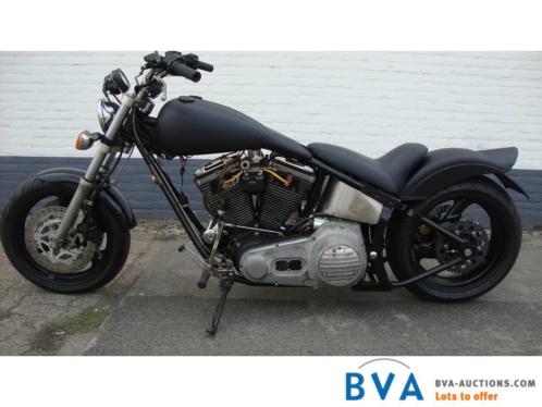 Online veiling Harley Davidson zelfbouw project, zonder