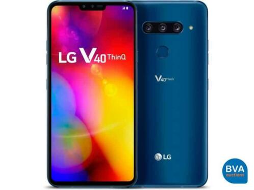 Online veiling Lg smartphone V40 Thinq blauw45421