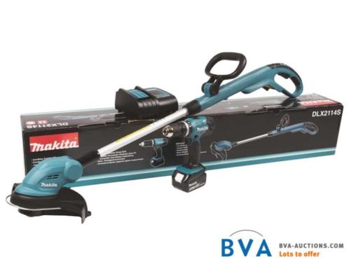 Online veiling Makita 18v combiset DLX2114S36130