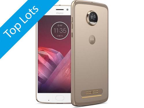 Online veiling Motorola Moto Z2 Play fine gold incl. JBL