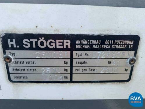 Online veiling Stger Boottrailer 8.7 meter50340