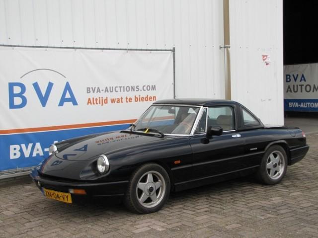 Online veiling van o.a  Alfa Romeo Spider 2.0 1991 (19430)