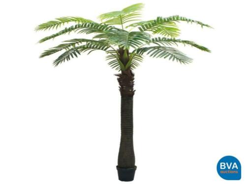 Online veiling vidaXL Kunst palmboom met pot 310 cm groen