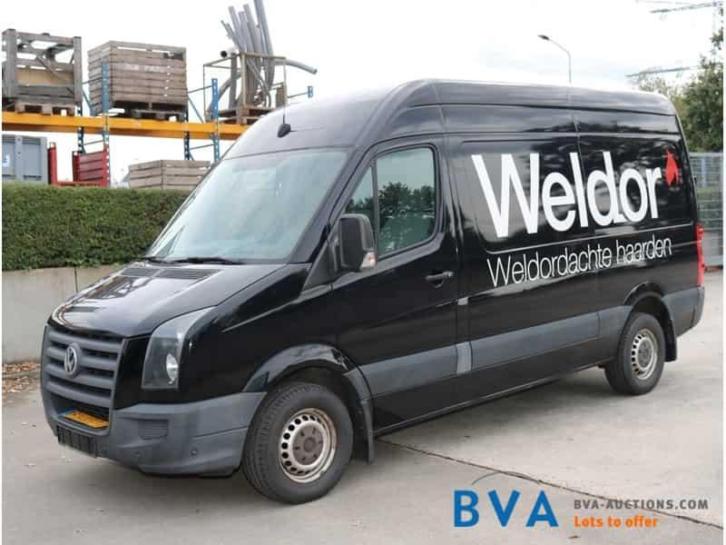 Online veiling Volkswagen Crafter bedrijfsauto 9-VJJ-17 (