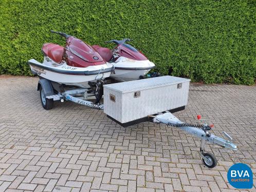 Online veiling Yamaha Waterscooters op EZ Loader trailer