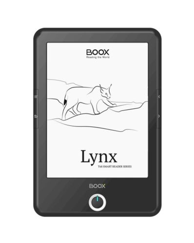 Onyx Boox T68 Lynx e-reader zwart met frontlight
