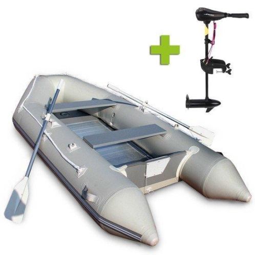 Opblaasbare boot 320 x 152 cm met elektromotor Set-3