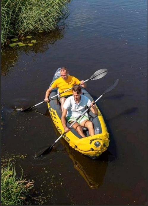 Opblaasbare kano intex explorer K2