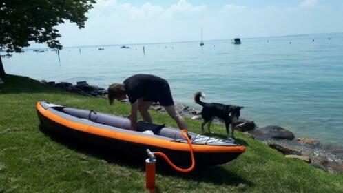 Opblaasbare kayak, 2 tot 3 persoons