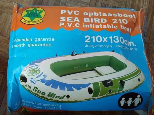 Opblaasbare roeiboot pvc 210 x 130 cm