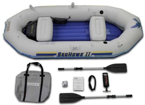 Opblaasboot Intex Seahawk II set, 3 personen