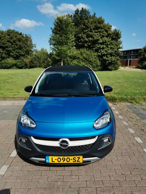 Opel Adam 1.0 Turbo 66KW Startampstop 3D 2015 Blauw