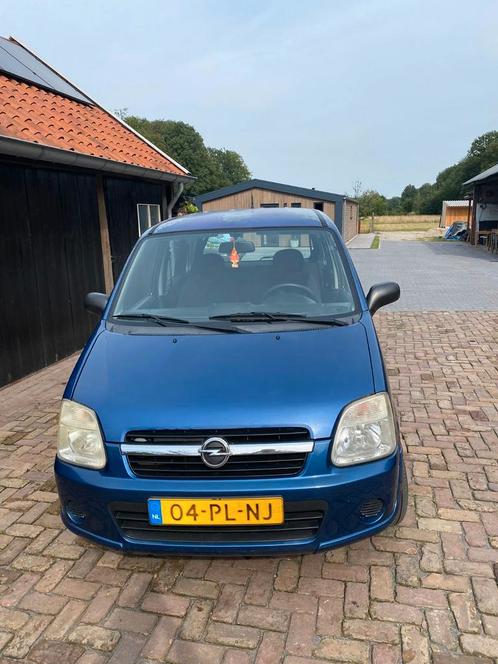 Opel Agila 1.0 2004 Blauw