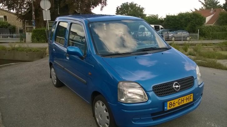Opel Agila 1.0 I 12V 2000 Blauw..incl nwe apk