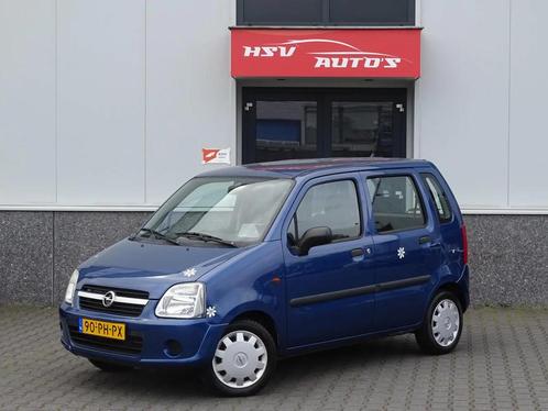 Opel Agila 1.2-16V Essentia org NL 2004 blauw