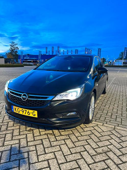 Opel Astra 1.0 Turbo 2016 Zwart full opties