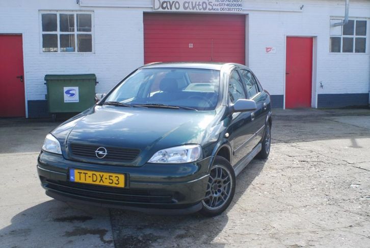 Opel Astra 1.6 8V 1998 Groen VERKOCH