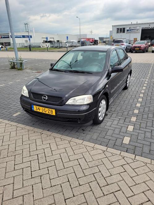 Opel Astra 1.6 8V 5D 2002 Zwart Njoy