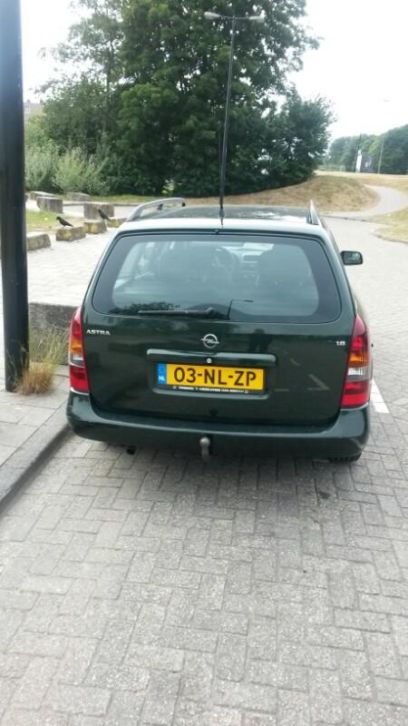 Opel Astra 1.6 8V St.wgn. 2003 Groen