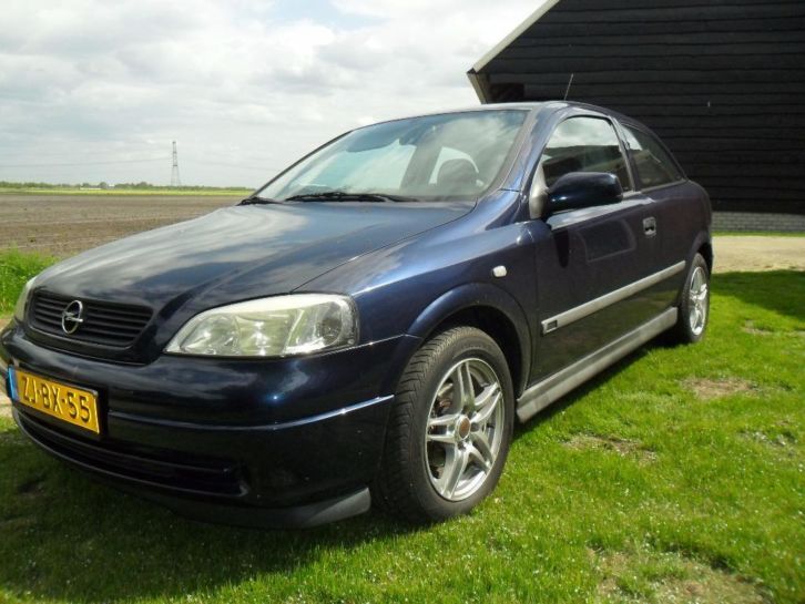 Opel Astra 1.6 I 16V 1999 Blauw