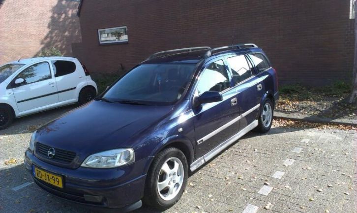 Opel Astra 1.6 I 16V St.wgn. 1999 Blauw