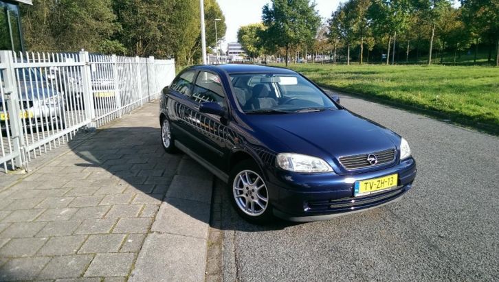 Opel Astra 1.6 I 1998 Blauw IN PRIJS VERLAAGD